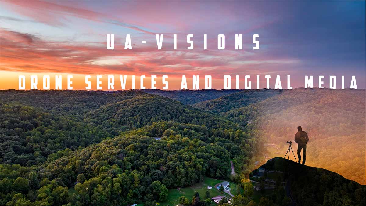 UA-Visions Featured Image highlighting their Event Coverage Collection, Professional Photography and Drone Services in WV