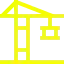 yellow construction icon
