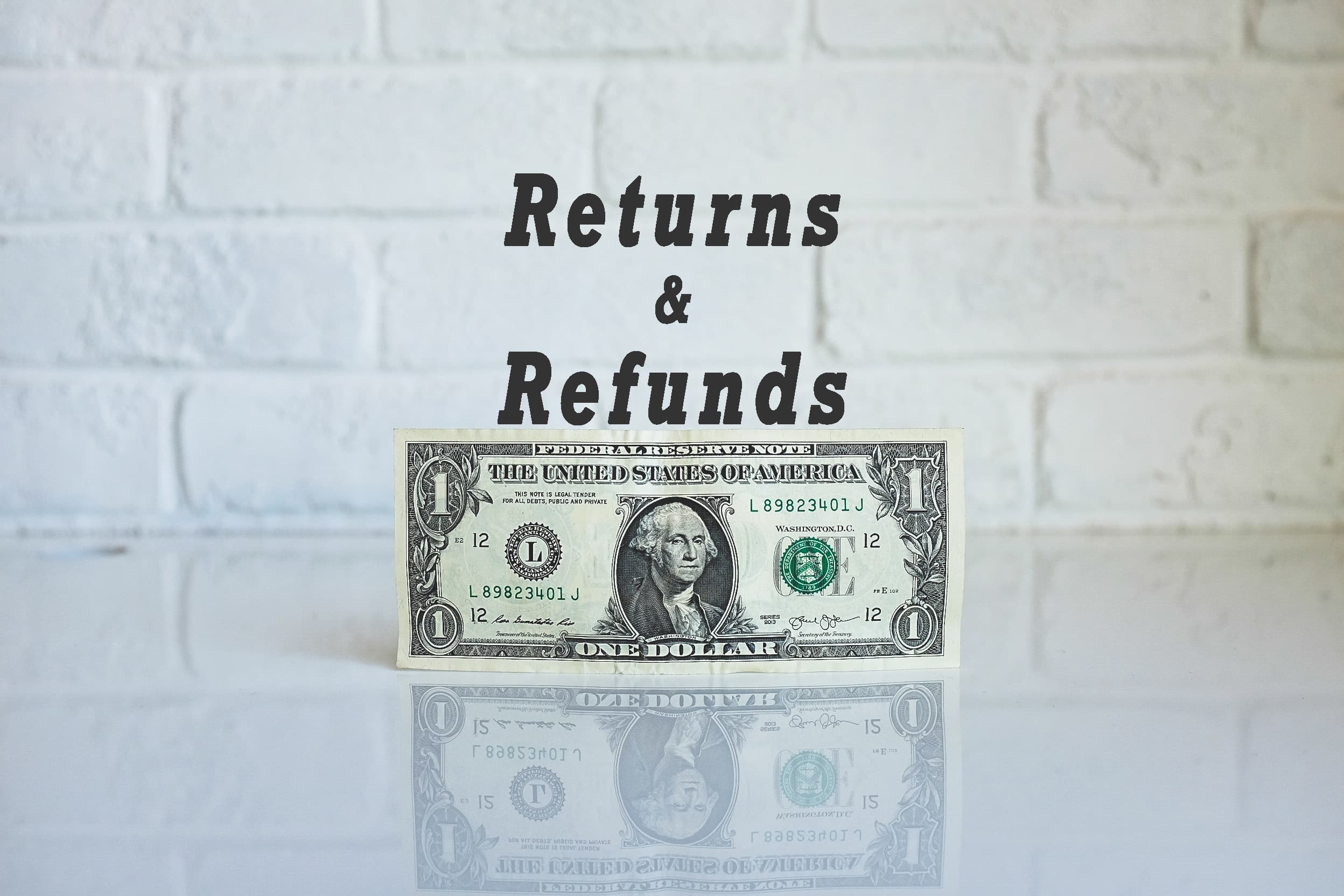 UA-Visions Refund and Returns Policy Banner