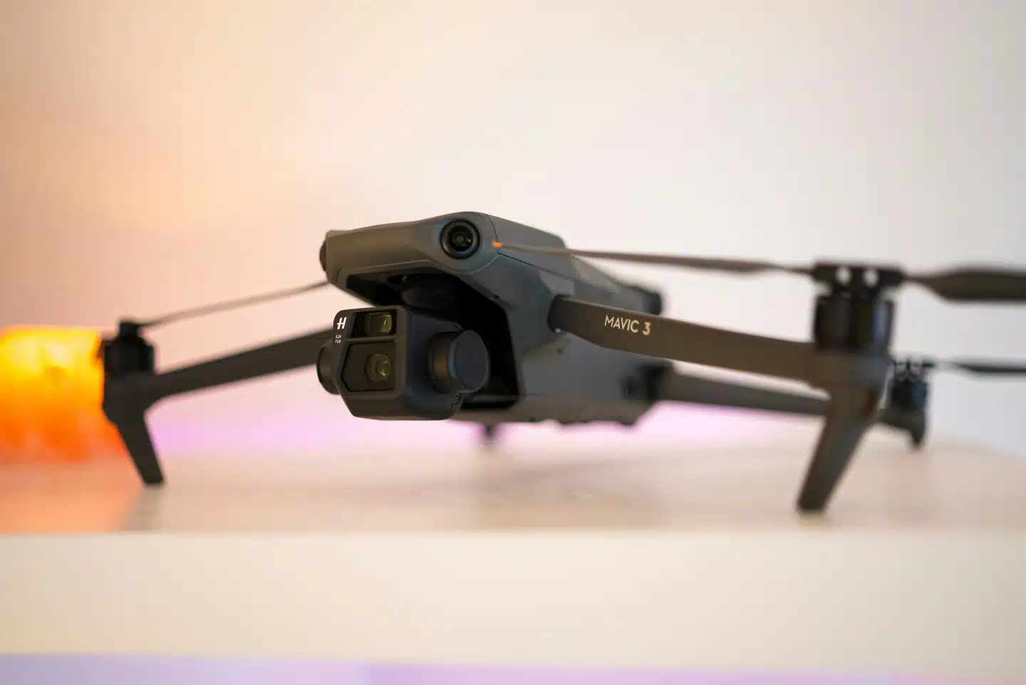 DJI Mavic 3 drone on a table