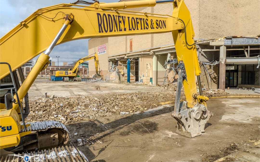 Old Sears Demolition Progression