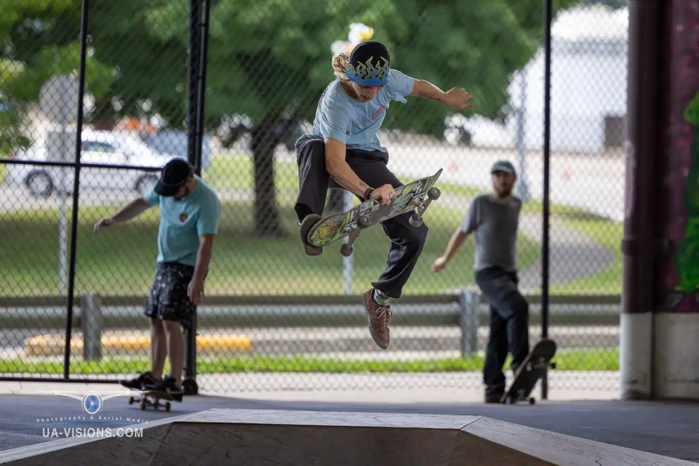 Skate Park Exhibition at the 2024 Charleston Sternwheel taken by the UA-Visions Team